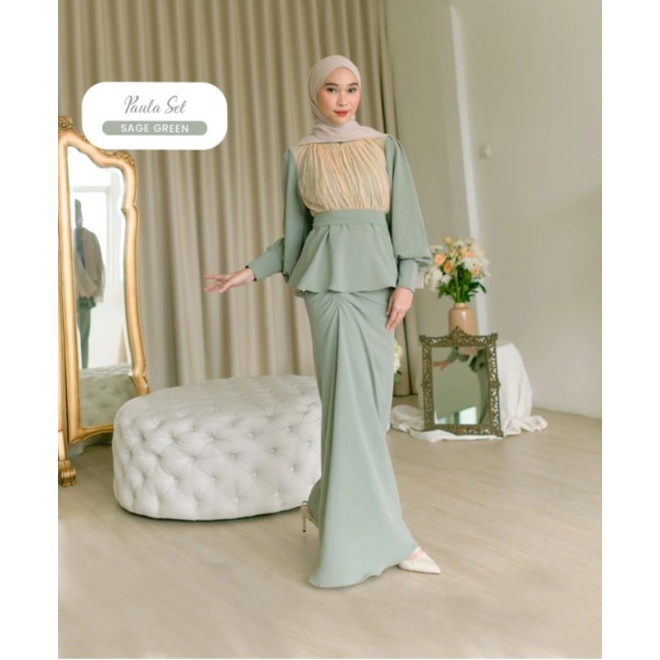 PAULA SET DRESS BUTIK BY GAMALEEA