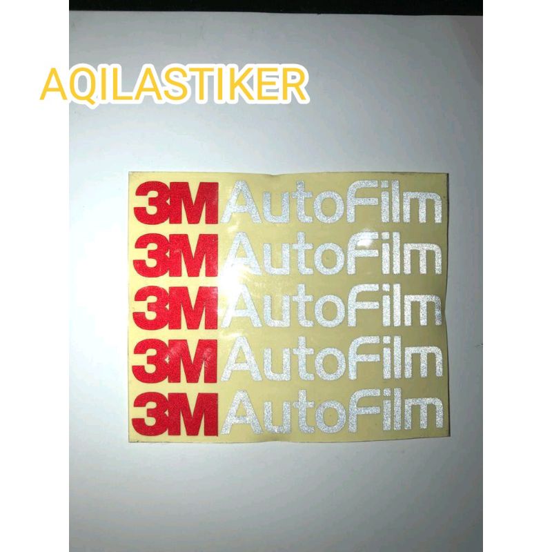 stiker sticker 3m autofilm