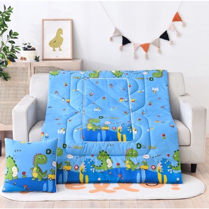 Balmut Karakter Anak Lucu 2in1 Halus / Bantal Selimut Lucu Motif Karakter