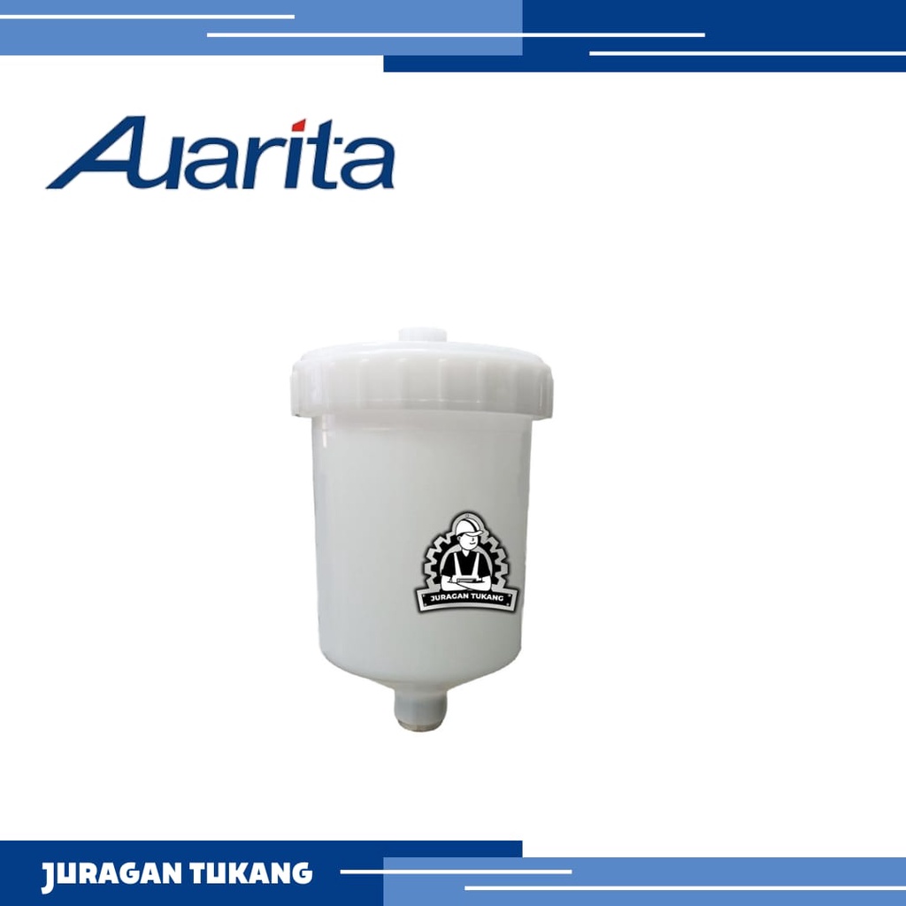 Tabung AUARITA PC-600GPS Spray Gun Mini Paint Cup HVLP Original 600 ML