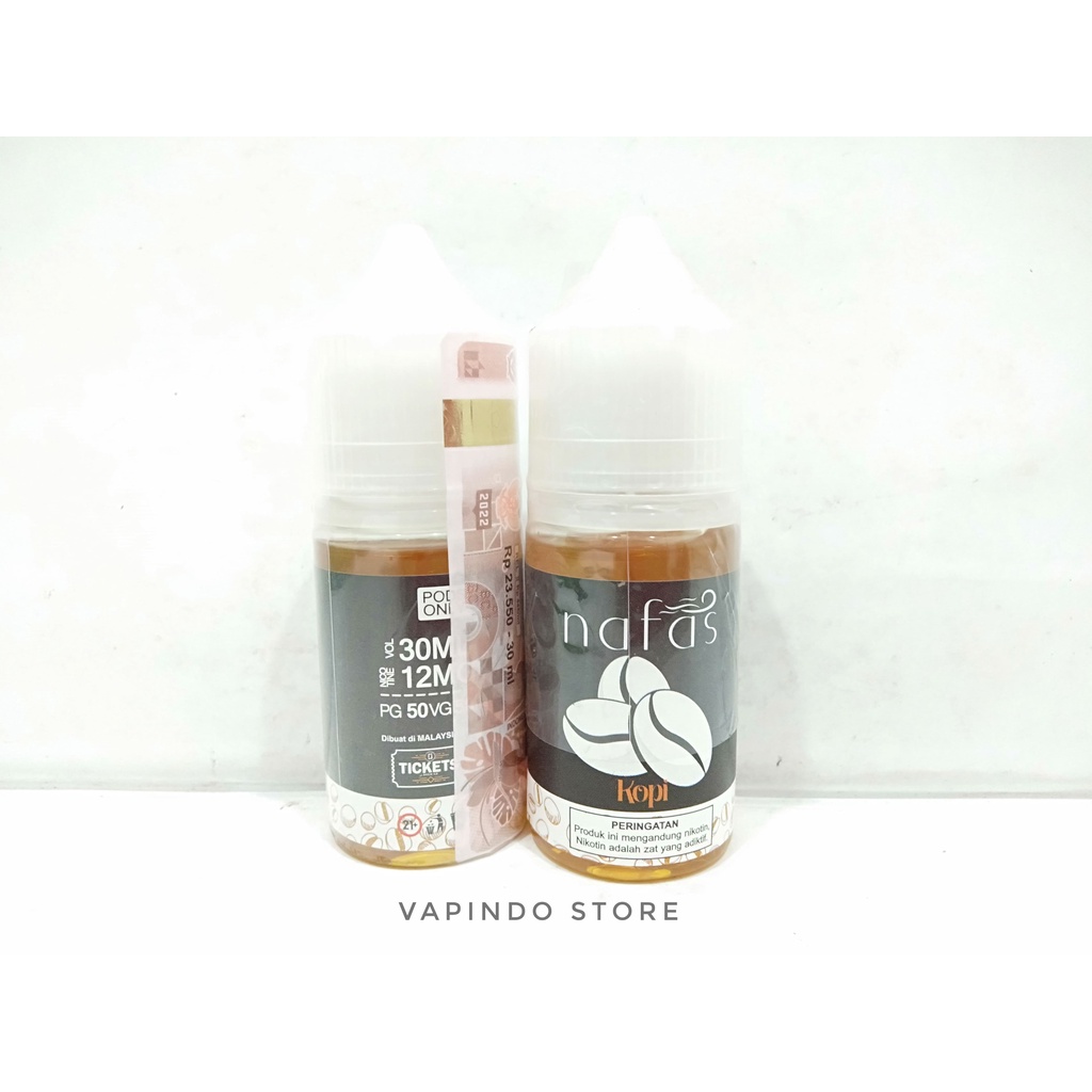 SALT EJM NAFAS KOPI SALTNIC 30ML 12MG BY EJM EJUICEMURAH