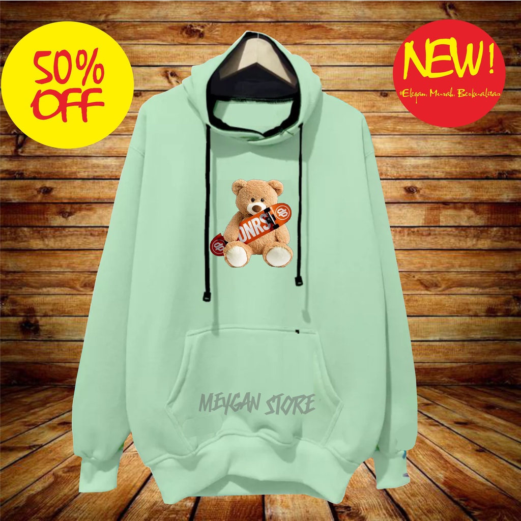 SWEATER BEAR MOTIF BONEKA BERUANG COWOK CEWEK  PREMIUM TERBARU