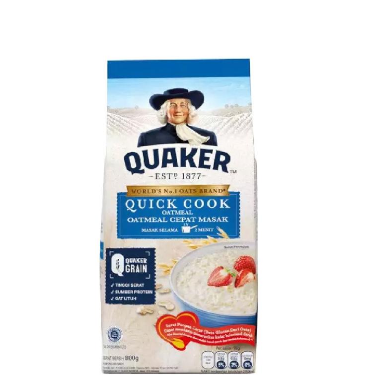 

➷ Quaker Quick Cooking Oatmeal 800 gr ❄