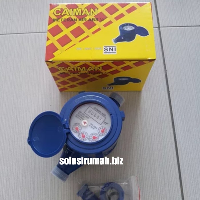 Produk Unggulan] METERAN AIR BODY PLASTIK ABS PVC KUALITAS TINGGI CAIMAN BER SNI