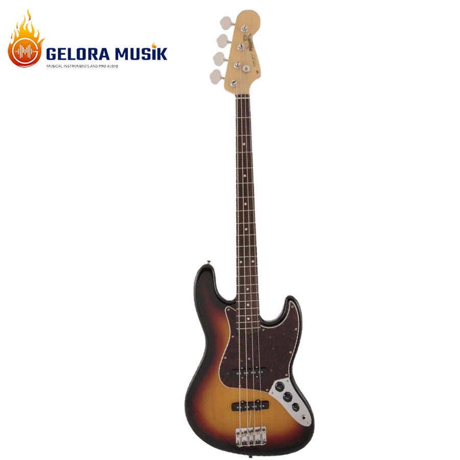 Gitar Bass Fender Japan Heritage 60s Precision, RW FB, 3-Tone Sunburst