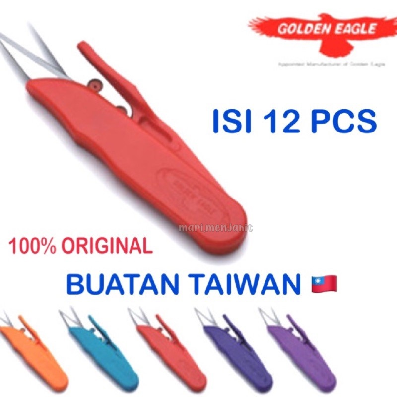 Gunting Golden Eagle Quikly TC100 Lusin