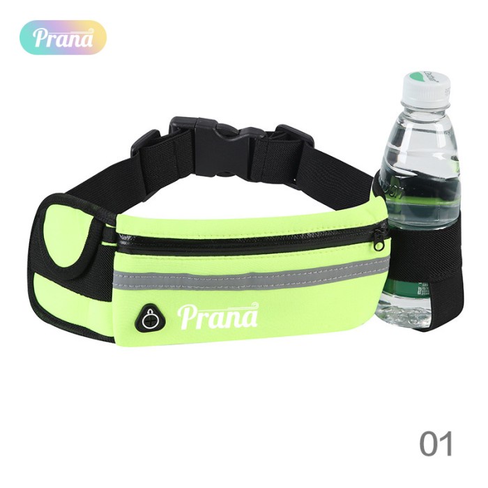 Hayylife X Prana Tas Pinggang Olahraga Laki-laki/Wanita PN-FBA5017 - 01 green U3S1