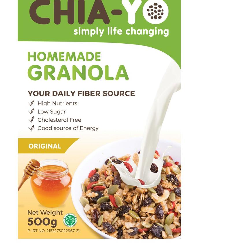 

▼ Chiayo Homemade Granola Original 500gr ☎