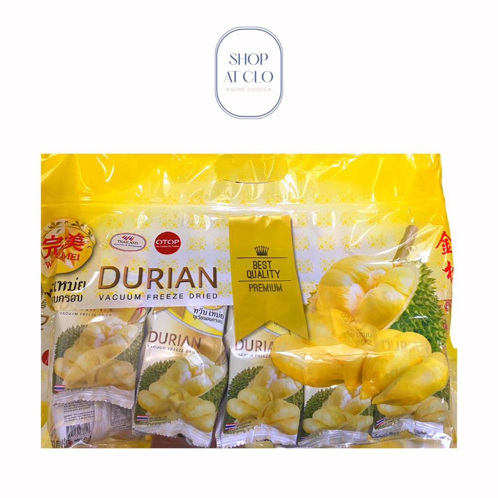 Durian Vacuum Freeze Dried WAN MEI THAILAND