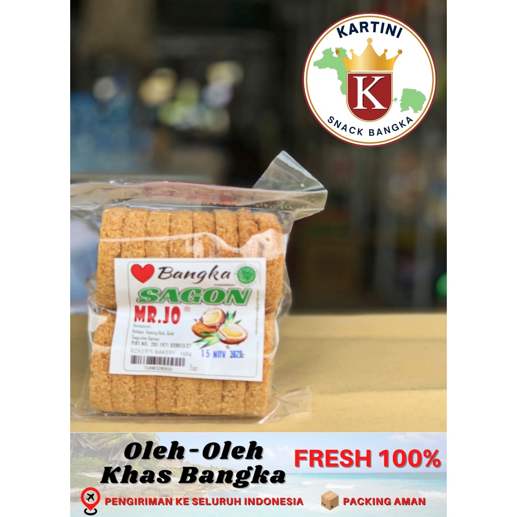 

Kue Sagon / Sagon Kelapa Mr.Jo Khas Bangka