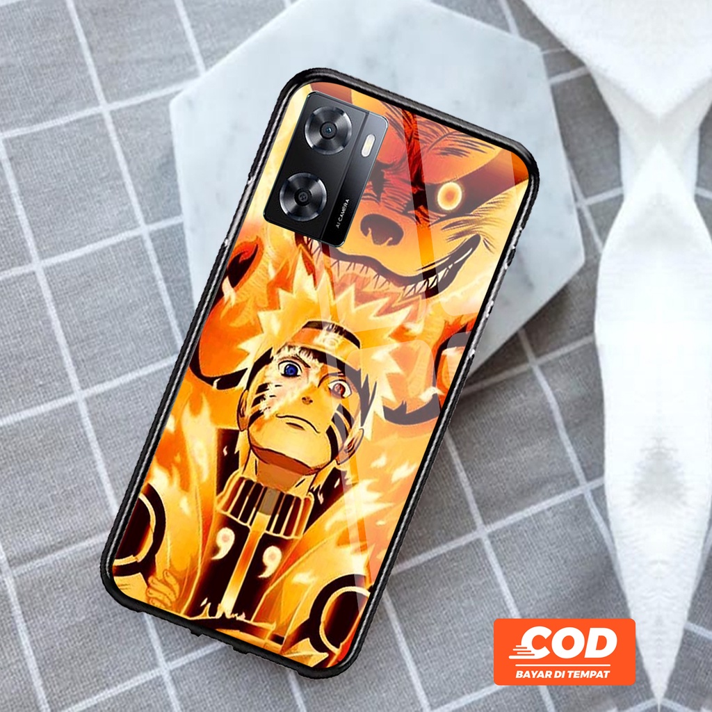 Case Hp OPPO A77s - [ 19 ] - Casing Hp OPPO A77s - Case NARUTO ANIME - Hardcase 2D Glossy - Kesing H