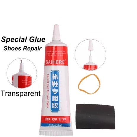 Lem Power Perekat Sepatu Hanjiao Super Kuat Glue Waterproof Cairan Penambal Sandal Sol Shoe Repair