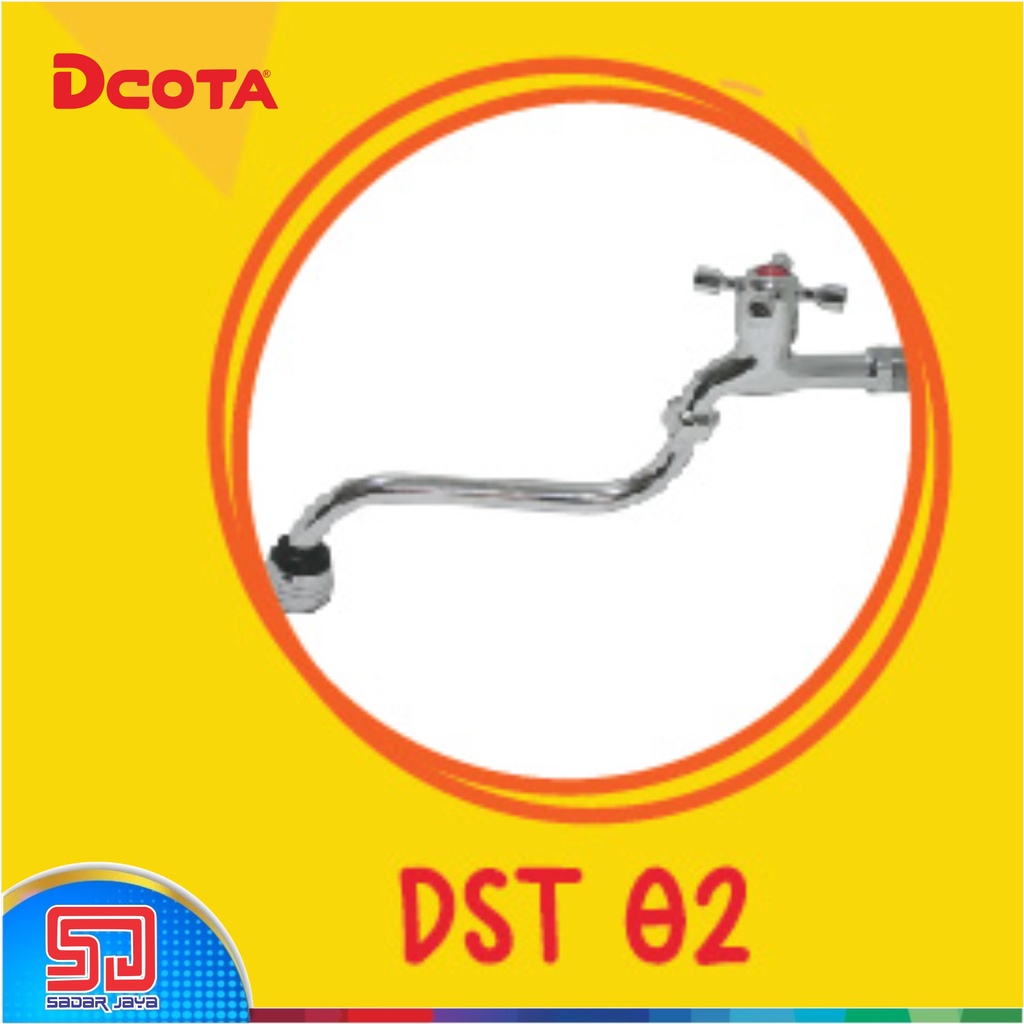 DCOTA DST 02 Kran Angsa Bebek Keran Cuci Piring Dapur Wastafel Wallsink Tembok