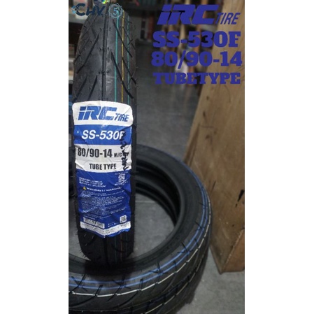 IRC SS-530F 80/90-14 TUBETYPE , BAN LUAR IRC SS-530F UKURAN 80/90-14 TUBETYPE (NON TUBELESS)