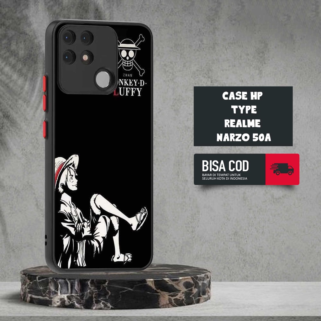 CASE REALME NARZO 50A MOTIF [ANIME OP] TERLARIS CASING REALME NARZO 50A BARU SOFTCASE DOVE MATTE FUZ