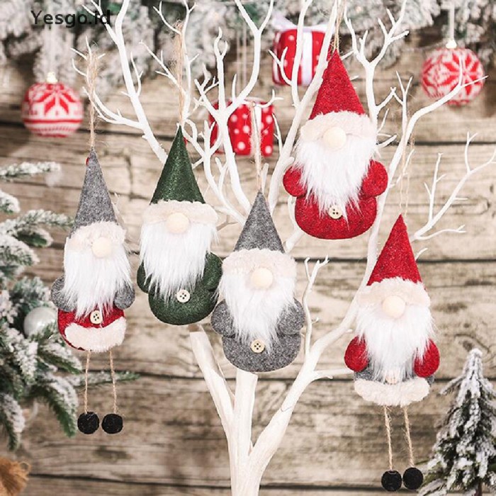 

Terlaris Krap Yesgo Faceless Old Man Hanging Feet Doll Rudolph Doll