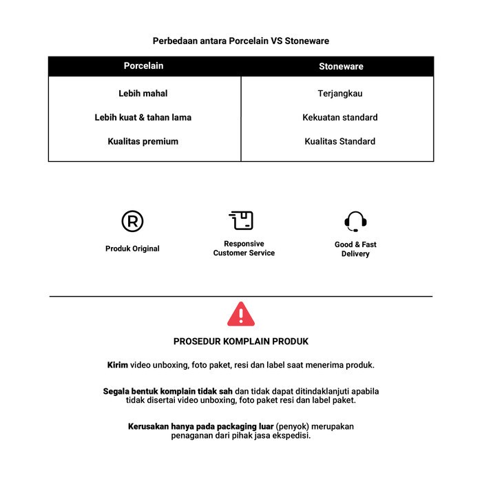 6 Sets Cup &amp; Saucer Coffee Tea Set 2 Warna Porcelain Keramik 250ml