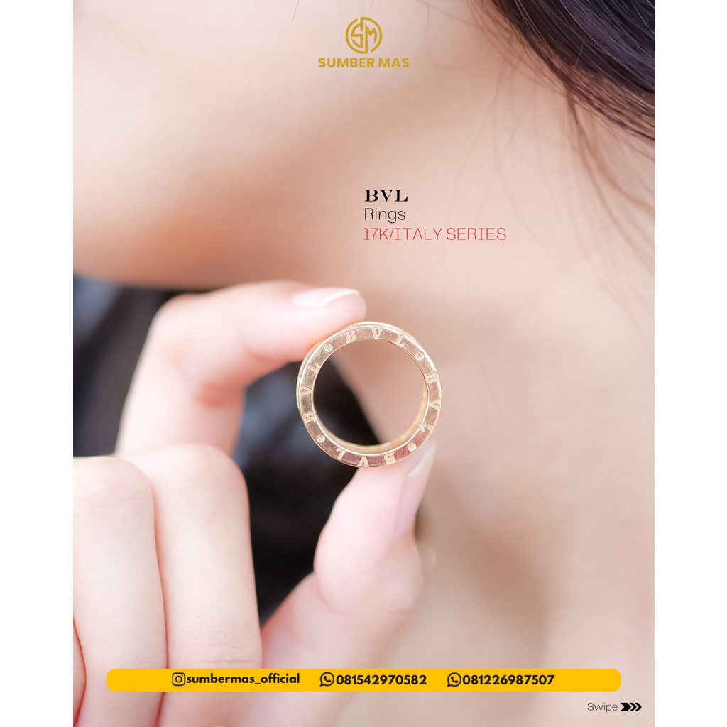 ITALY SERIES RINGS 17K - SUMBER MAS