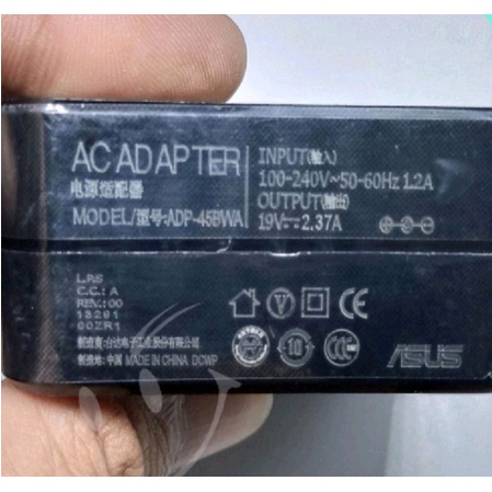 Charger Laptop Asus A407u A409u A412d X441 X540S X540L X453M 19V 2.37A