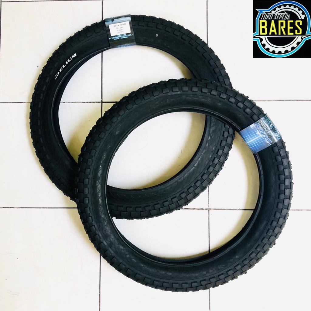 Ban Luar Sepeda MTB / BMX Delium Deli Tire 20 x 3.0