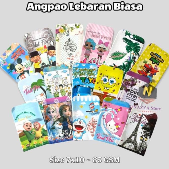 

AMPLOP LEBARAN ANGPAO LEBARAN MURAH SIZE 7X10 CM 120 PACK EL09I09A82L