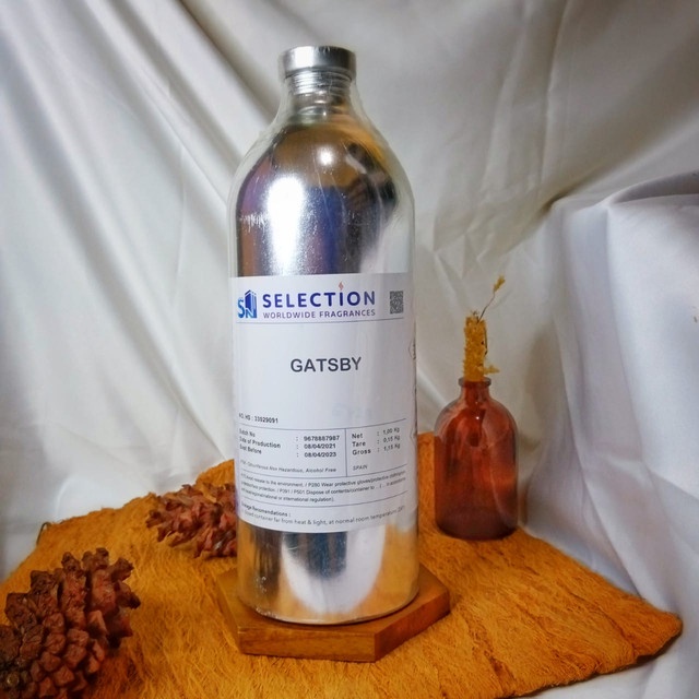 Bibit Parfum GATSBY 1Kg Murni SEGEL - PARFUM WANITA - MINYAK WANGI REFILL - ORIGINAL RESMI - ALUMUNI
