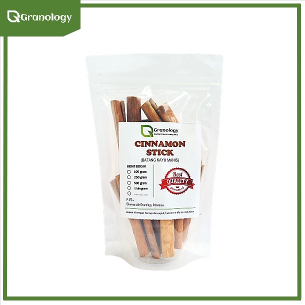 Batang Kayu Manis / Cinnamon Stick (250 gram) by Granology