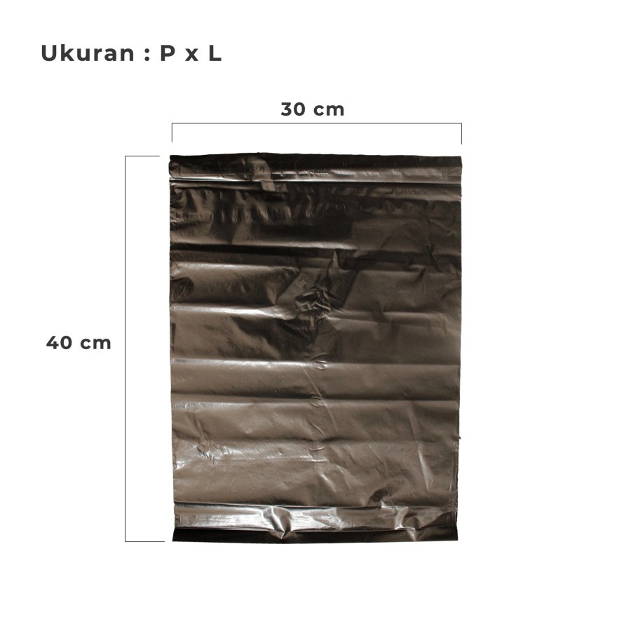 

Plastik polymailer 30 x 40 Hitam packaging Kantong Amplop isi 100 pcs