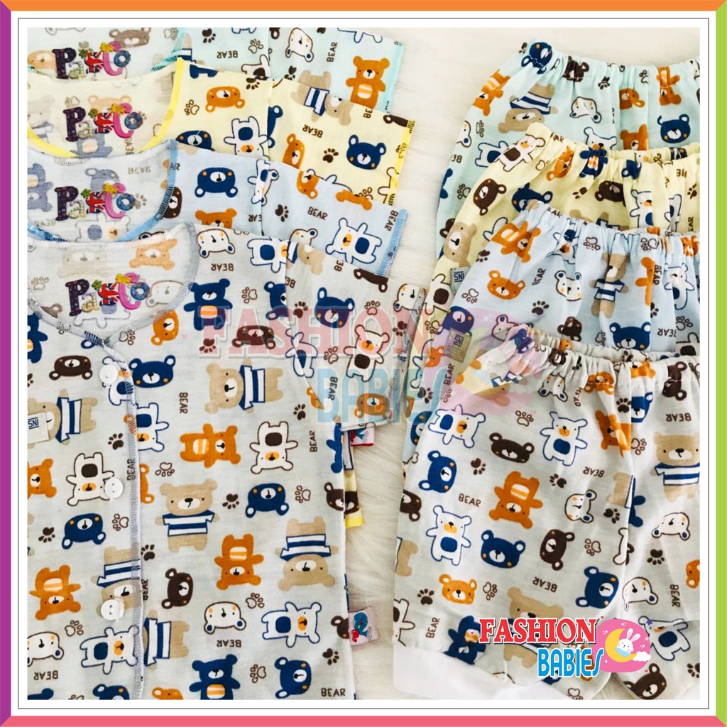 3PCS PASCO BABY WEAR | BAJU BAYI 0-3M PASCO KATUN HALUS SNI BAJU BAYI NEWBORN ❤ Fashionbabies ❤
