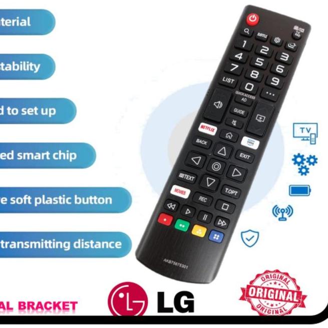 ✸ Remote tv lg remot tv lg smart tv original ☋