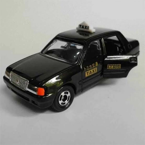 TOMICA TOYOTA CROWN COMFORT TAXI BLACK TAKARA TOMY DIECAST MOBIL TAKSI TERBARU