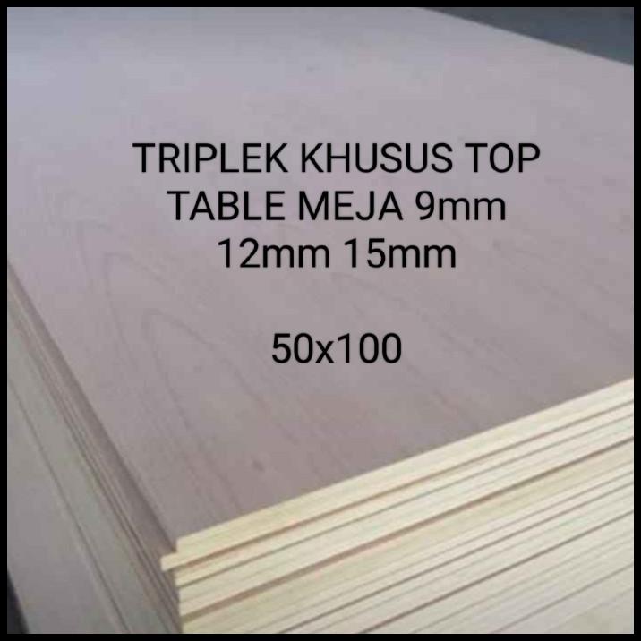 HOT DEAL TRIPLEK TOP TABLE /TRIPLEK POTONGAN /TOP TABLE /TRIPLEK HAMBALAN / 