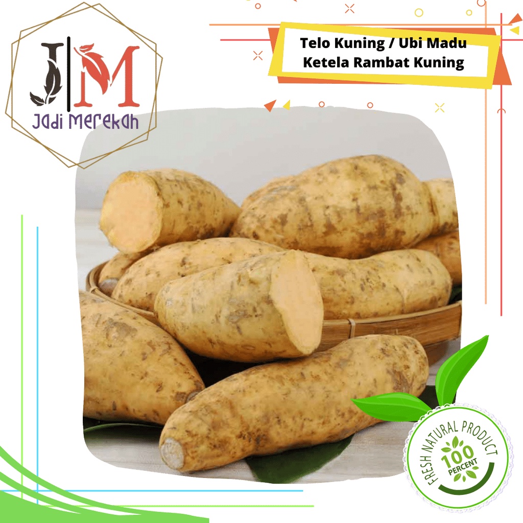 

[JM SoFresh] - Ubi Kuning / Ubi Madu / Ketela Rambat Kuning / Ubi Jalar Kuning