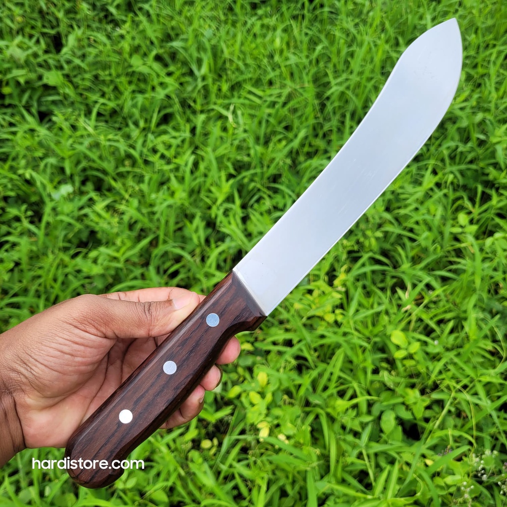 ID PISAU SEMBELIH BULLNOSE 20 CM VICTORINOX BUTCHER KNIFE 5.7400.20 ROSEWOOD (MARKING LAWAS)