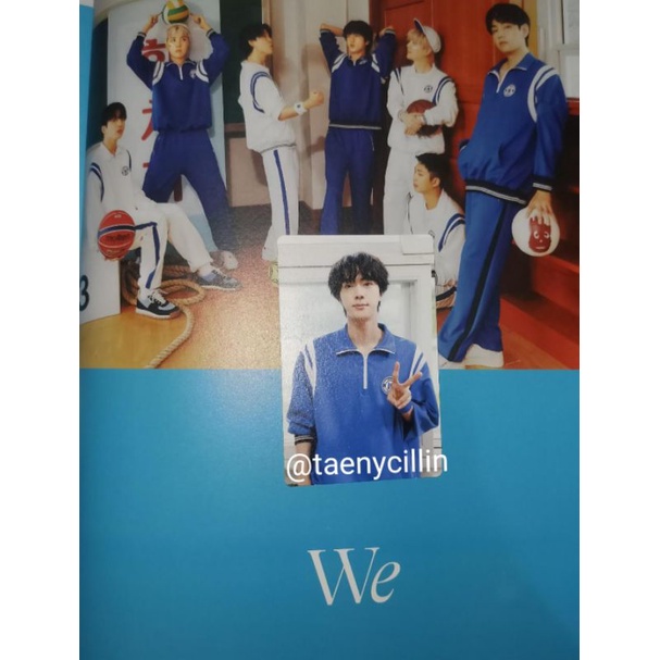 RPC JIN SPECIAL 8 PHOTOFOLIO US, OURSELVES : WE PHOTOBOOK OFFICIAL PHOTOCARD SEOKJIN RANDOM
