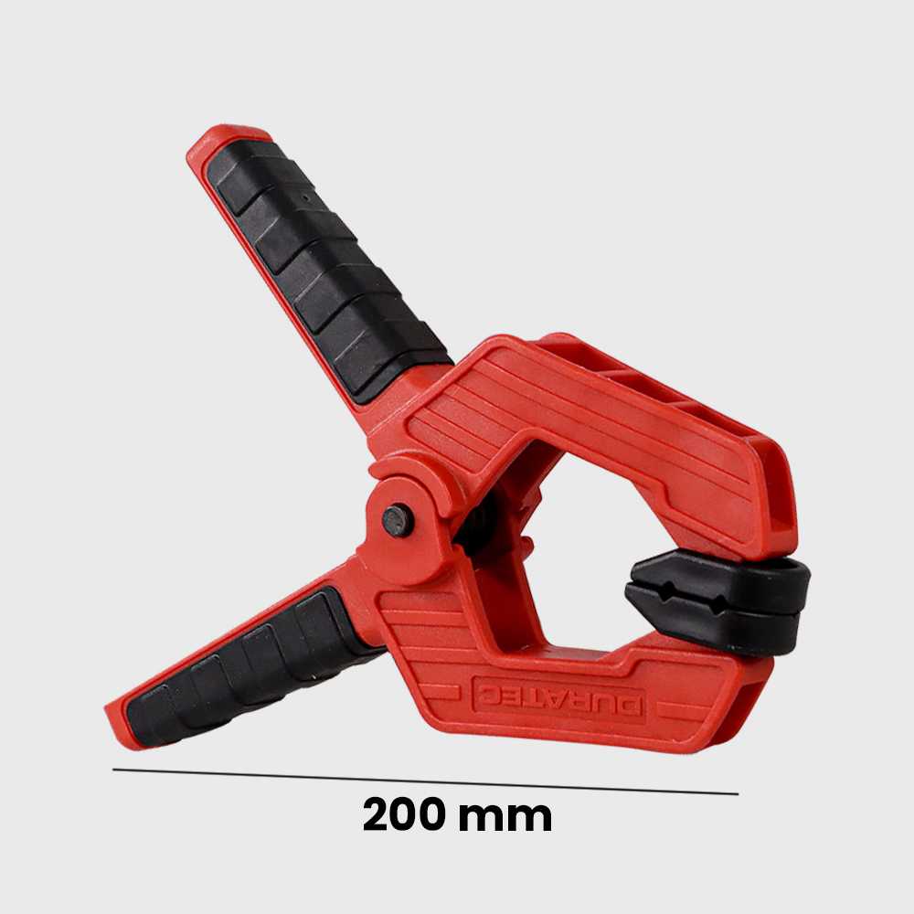 (BISA COD) FTIHSHP DURATEC Klip Jepit Kayu Spring Clamp Strong Wood Carpenter 9 Inch - S825