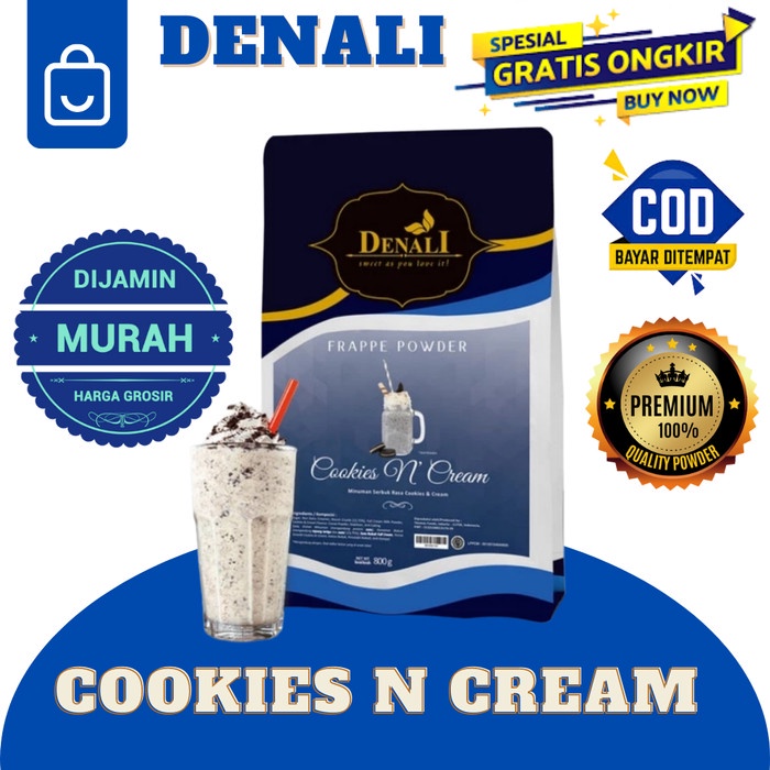 

Denali Powder Cookies n Cream Original Denali Powder 800g