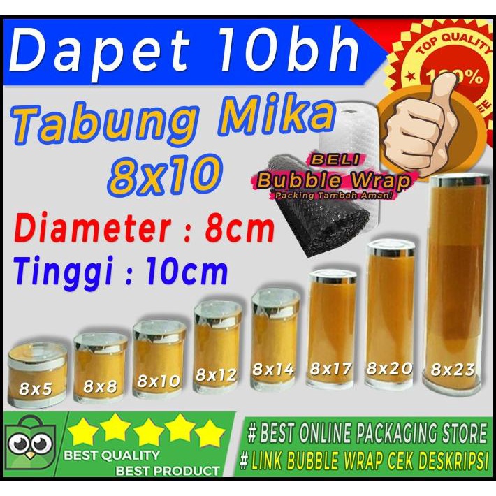 

Tabung Mika 8X10 ( No Garansi )