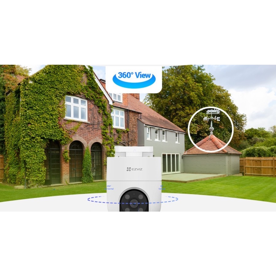 EZVIZ H8C 4MP 2K+ OUTDOOR CCTV PAN &amp; TILT WIFI IP CAMERA AUTO TRACKING