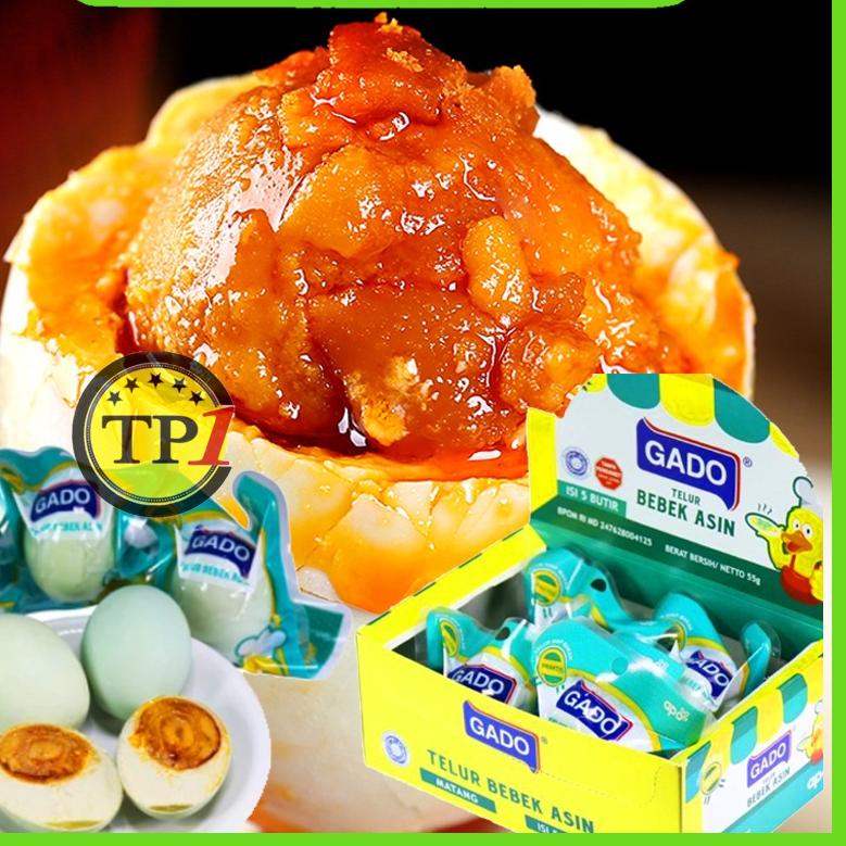 

Harga Bagus Gado Telur Bebek Asin Telur Siap Makan Praktis 1 Butir 55g