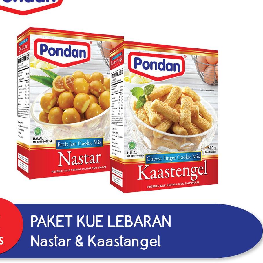 

➵ Pondan Paket Nastar & Kaastangel ▼