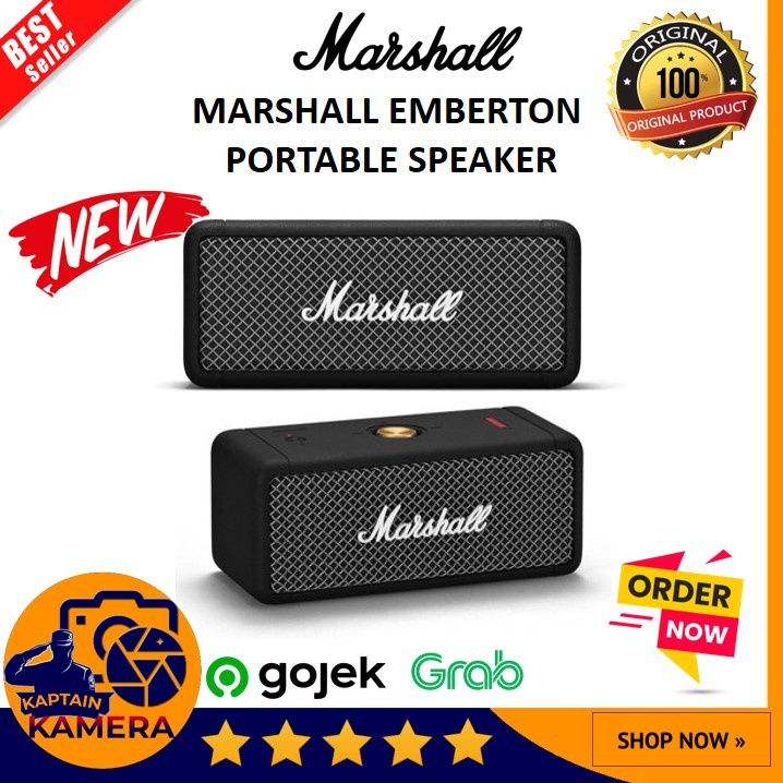 Marshall Emberton Bluetooth Portable Speaker