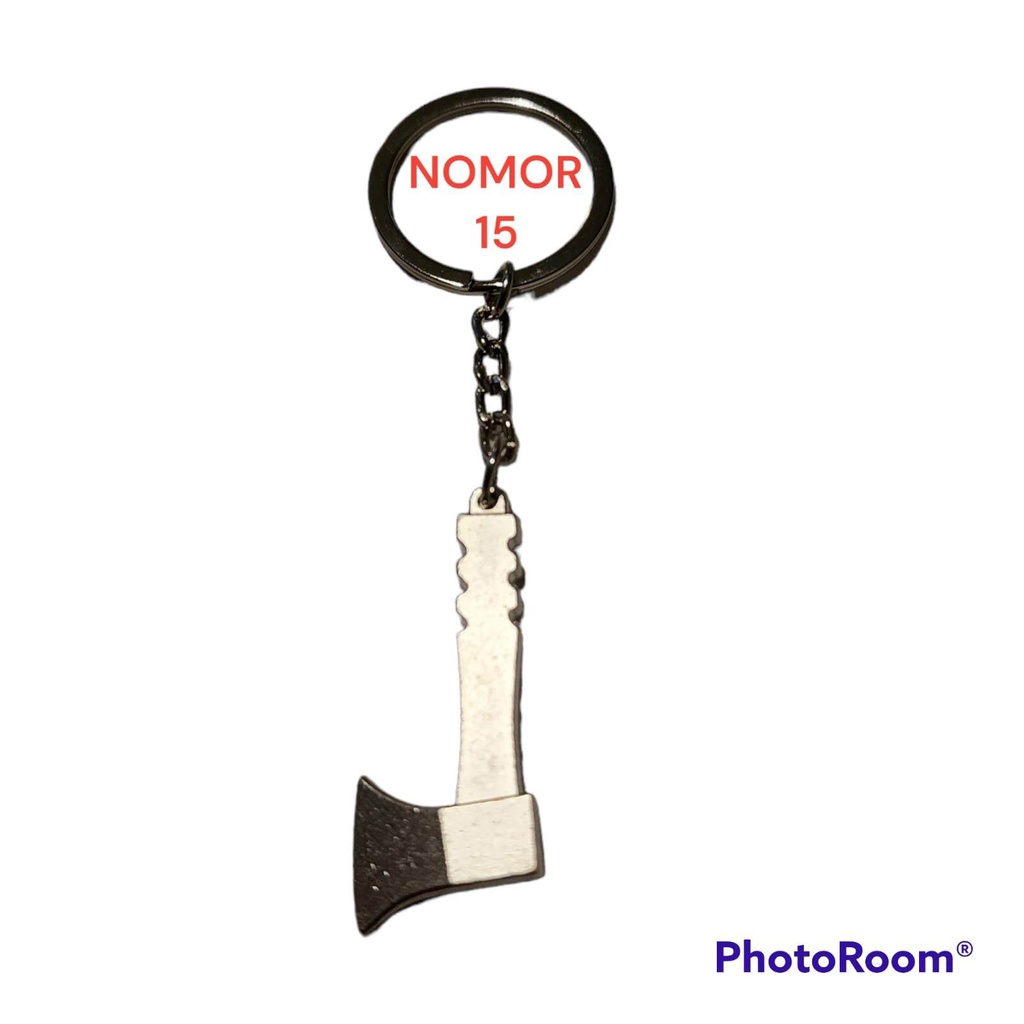 TERBARU Gantungan Kunci Perkakas Key Chain Unik Bentuk Kunci Inggris Gegaji Kapal Palu Dan DLL