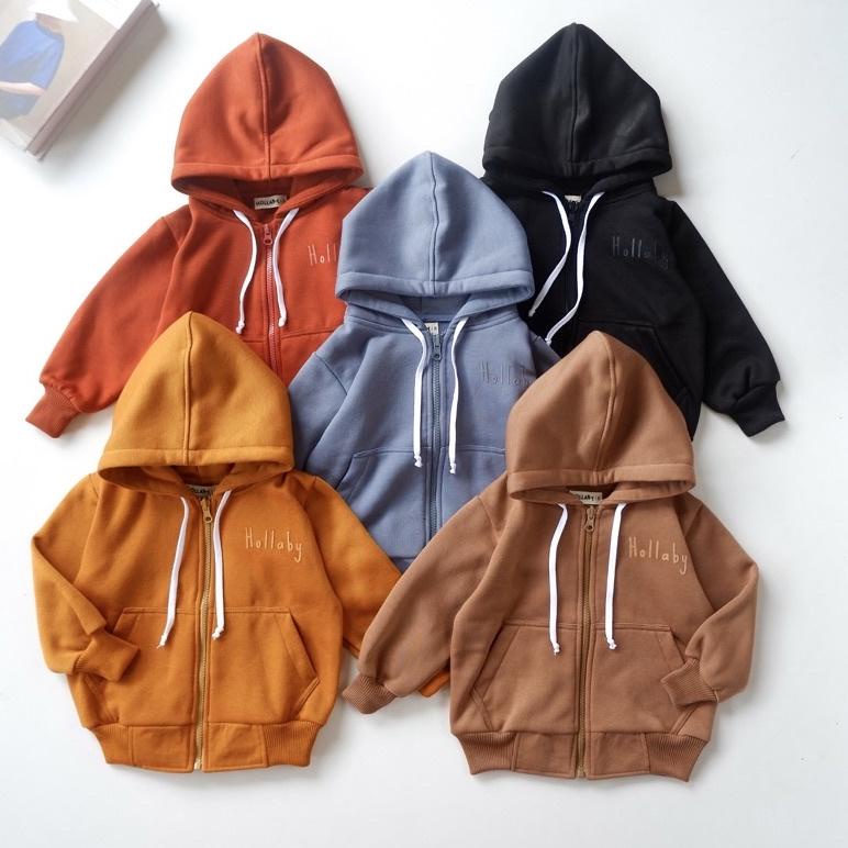 MENARIK Hollaby Hoodie Zipper Anak 1-6thn / Jaket Anak