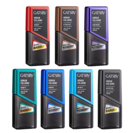 ^ KYRA ^ Gatsby Urban Splash Cologne Parfum Cowok Pria Tahan Lama Gatbsy