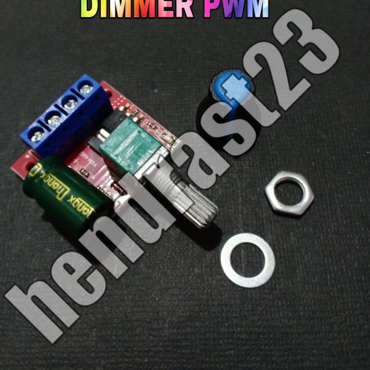 ⚡TOK SIAP 【COD DIMMER KIPAS / DIMMER LED / PWM / DIMMER 12V / DIMMER DC MOTOR ATAU LED CONTROL / DIM