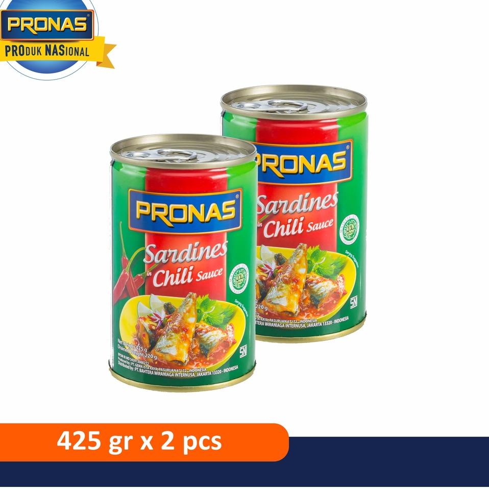 

❋ PRONAS Sarden Chili 425 g Bundling 2 pcs ◄