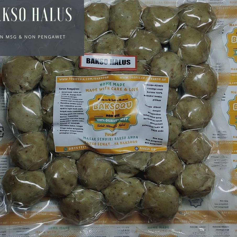 

➺ Bakso Halus BaksoQu Non MSG/Pengawet ✺