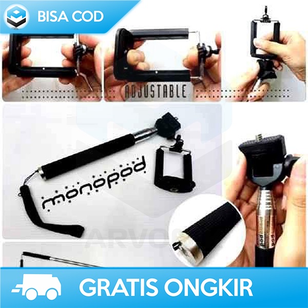 CLAMP HOLDER U UNIVERSAL SMARTPHONE 6-8CM PENYANGGA FLEKSIBEL &amp; RINGAN