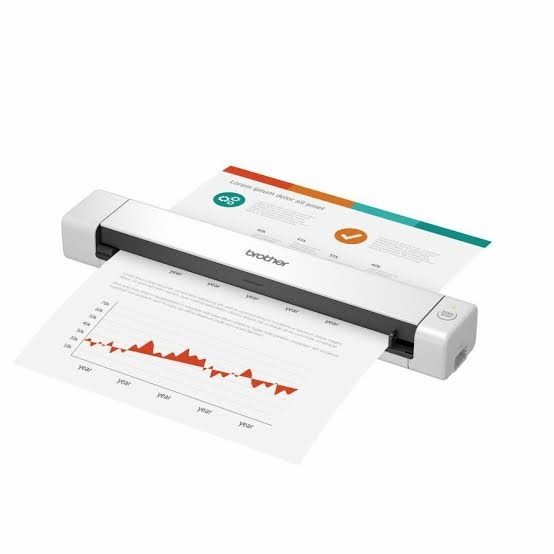 SCANNER BROTHER DS-640 / DS640 8PPM COMPACT MOBILE DOCUMENT SCANNER PORTABLE ID - GARANSI RESMI